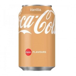 نوشابه کوکاکولا اصل اروپا با طعم وانیل 330 میل CocaCola