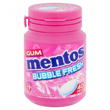آدامس بشکه ای بادکنکی منتوس 60 گرم Mentos
