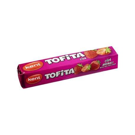 تافی با طعم توت فرنگی تافیتا 47 گرم TOFITA