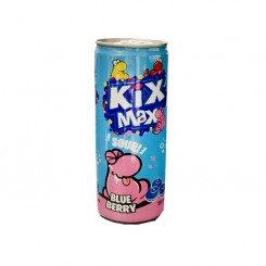 نوشابه گازدار کیکس مکس با طعم بلوبری 250 میل