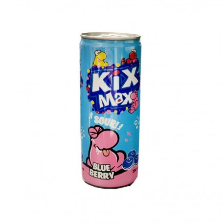 نوشابه گازدار کیکس مکس با طعم بلوبری 250 میل
