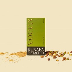 شکلات دبی تخته ای با مغز پسته و کنافه وکا 125گرم VOCCA