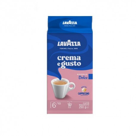 پودر قهوه کرما گوستو دولچه لاوازا 250 گرم lavazza