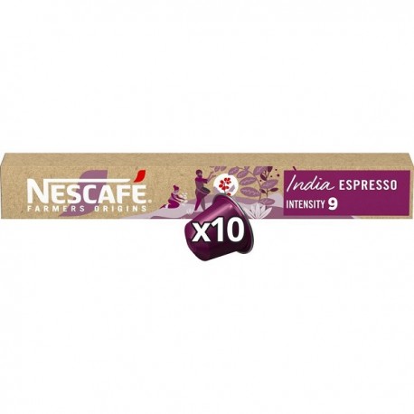 کپسول قهوه اسپرسو ایندیا نسکافه 10 عددی Nescafe
