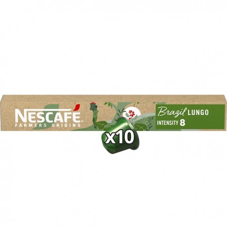 کپسول قهوه نسپرسو برزیل نسکافه 10 عددی Nescafe