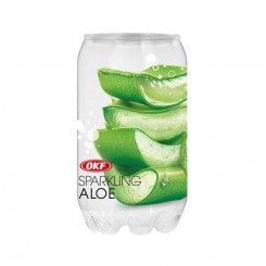 آب گازدار با طعم آلوو ورا او کی اف 350 میل OKF