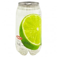 آب گازدار با طعم لیمو ترش او کی اف 350 میل OKF