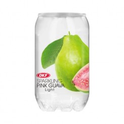 آب گازدار با طعم گووآ صورتی او کی اف 350 میل OKF