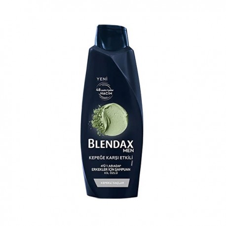 شامپو ضد شوره مردانه بلنداکس حاوی عصاره خاک رس 500 میل Blendax