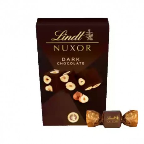 شکلات پذیرایی تلخ لینت نوکسور با مغز فندوق 193 گزم Lindt