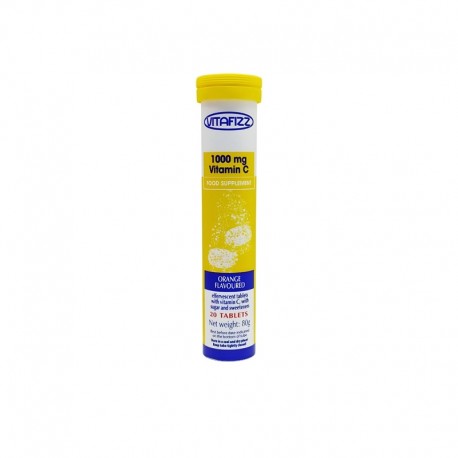 قرص جوشان ویتامین سی 1000 ویتا فیز بسته 20 عددی VITAFIZZ
