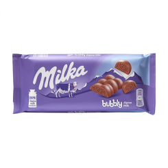شکلات حبابی میلکا 90 گرم Milka