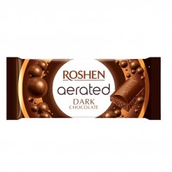 شکلات تلخ حبابی روشن 80 گرم ROSHEN