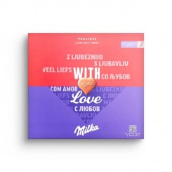 شکلات کادویی میلکا با کرم فندقی 110 گرم Milka