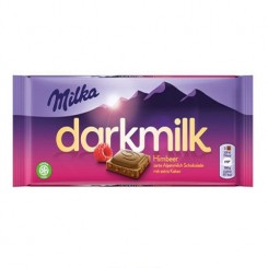شکلات تلخ میلکا تمشک 100 گرم Milka