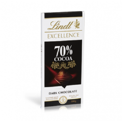 شکلات تلخ لینت 70 درصد 100گرم Lindt
