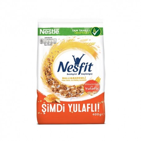غلات صبحانه حاوی بادام و عسل 400 گرم نسفیت Nestle Nesfit